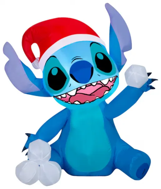 3.5 FT Stitch Holiday Inflatable with LED Lights